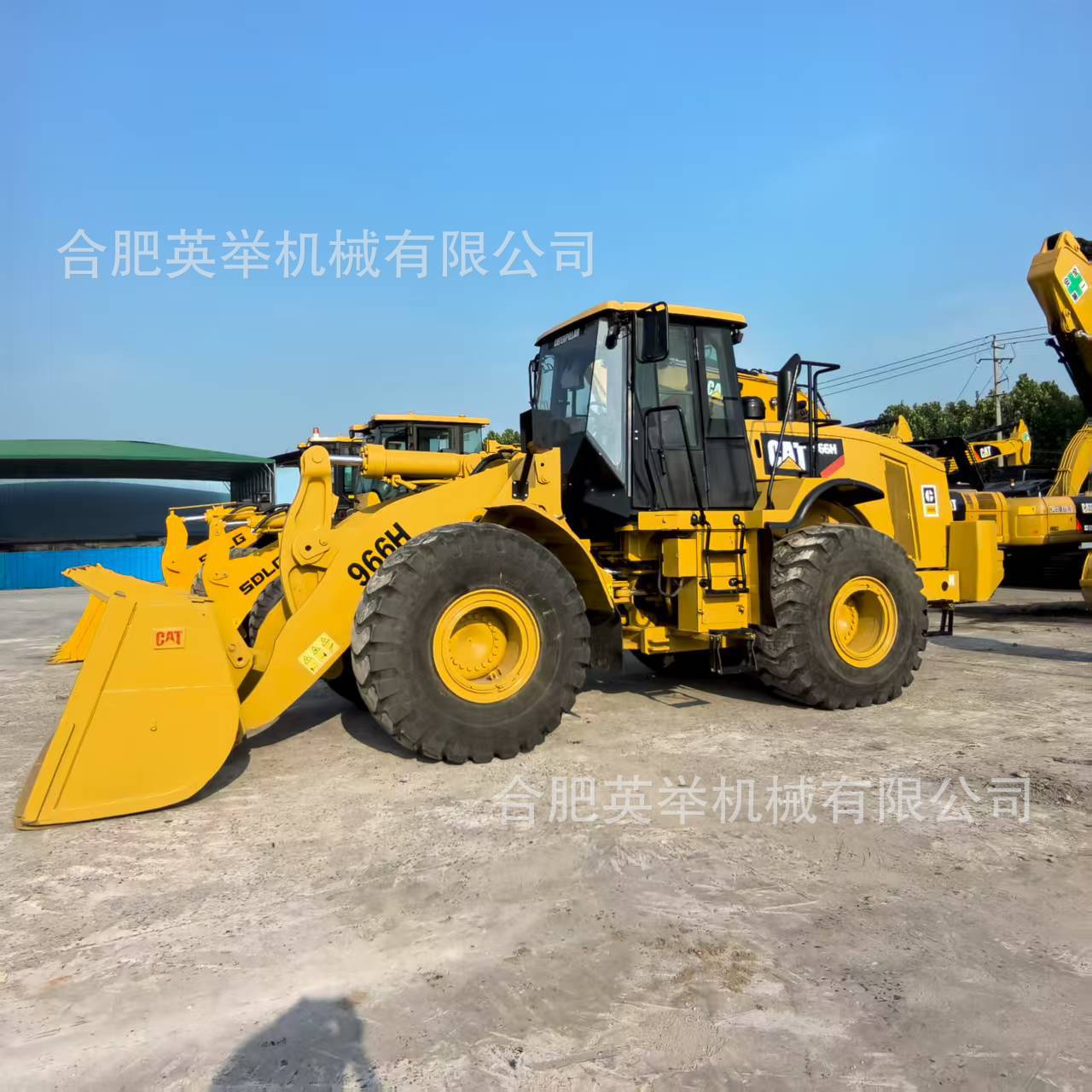 原装卡特966H装载机原装卡特CAT载重6吨4.2方大型装载机