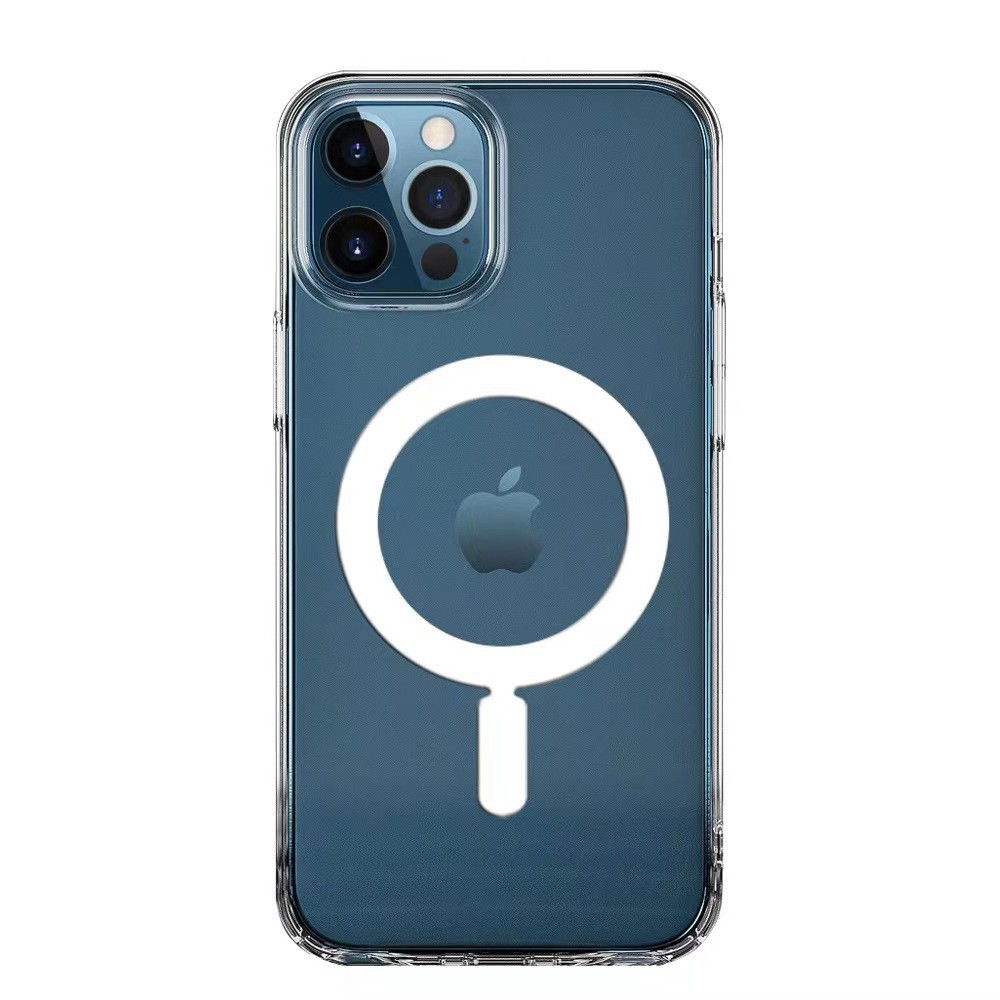 iPhone 17 Pro Max uyumlu şeffaf manyetik kapı telefon kılıfı iPhone 17 Pro tam koruma darbeye dayanıklı kasa