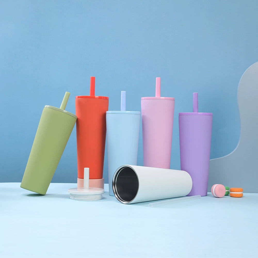 (Cross-border trading), nozzle stainless steel, capacious glass, matte high quality tea cup