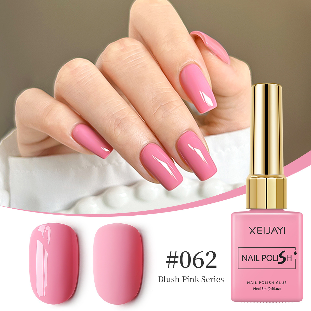 Esmalte de Uñas Gel UV Rosa con Secado Rápido para Salón de Uñas image 12