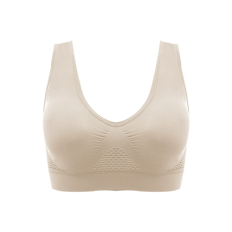 Wireless Breathable Bra, plus-size seamless comfort top, sizes S–6XL