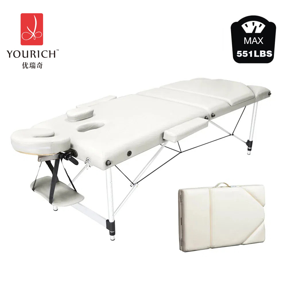 Nueva cama de masaje portátil 14,5 cama de belleza plegable gruesa fábrica de belleza cama de belleza silla de masaje de haya 70 de ancho