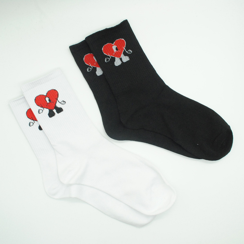 Unisex Fashion Heart Shape Cotton Ankle Socks display picture 1