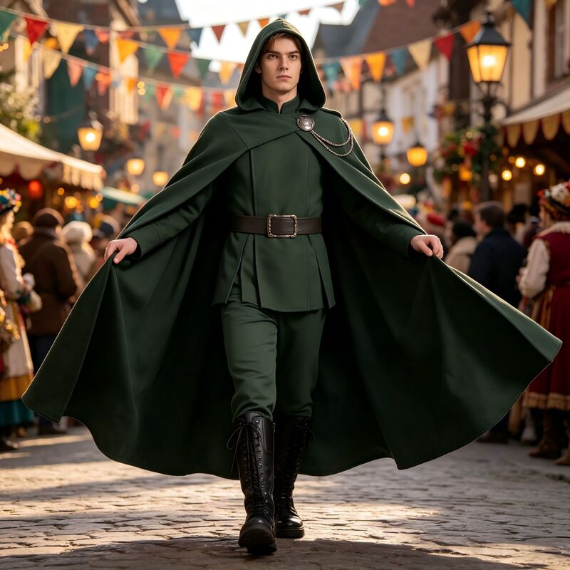 Avengers Doctor Doom cosplay costume classic villain outfit Halloween cosplay role-playing Avengers Doctor Doom cosplay costume classic villain outfit Halloween cosplay role-playing