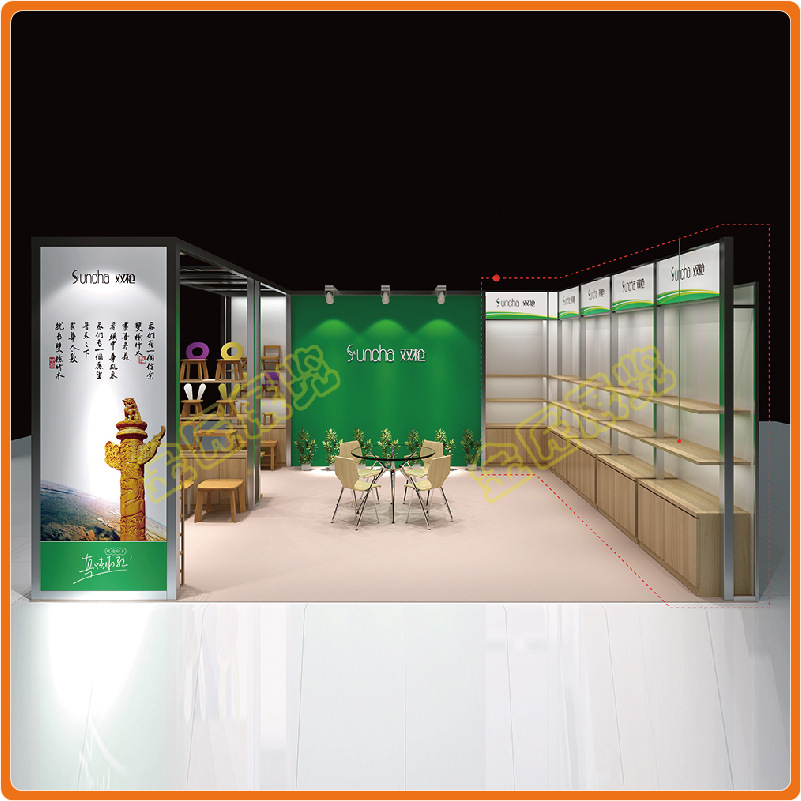 上海移动式展会展架 便携式展台搭建 个性产品展示架