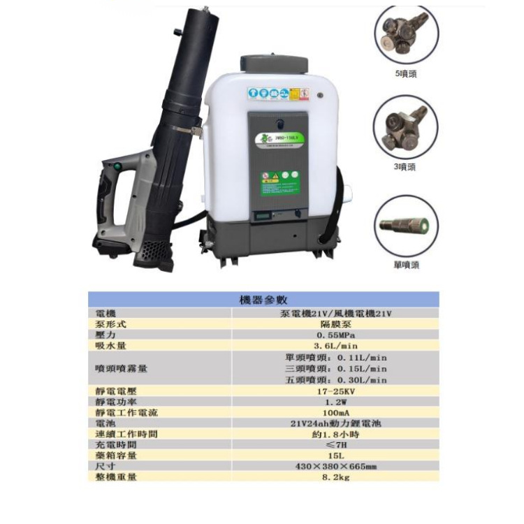 3WBD-15ULV小霸王喷雾器消毒