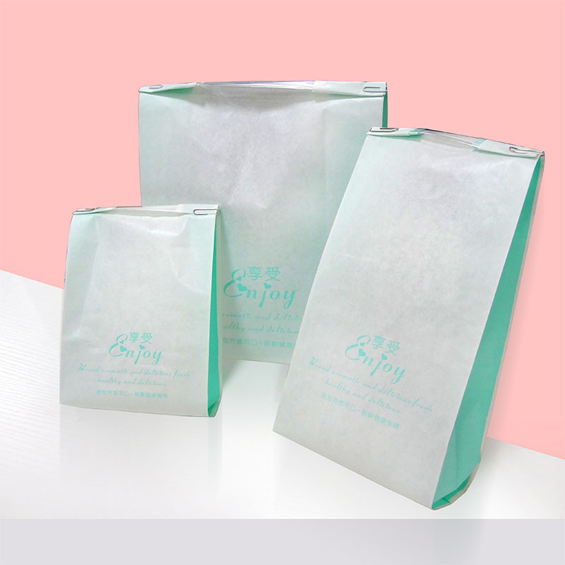 现货牛皮纸开窗法式吐司袋 土司面包袋 面包纸袋烘焙食品包装纸袋