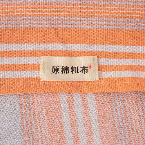 Pure cotton old coarse cloth bed sheets single piece 100 cotton linen sheets and fitted sheets three-piece set cotton and linen double kang single mat