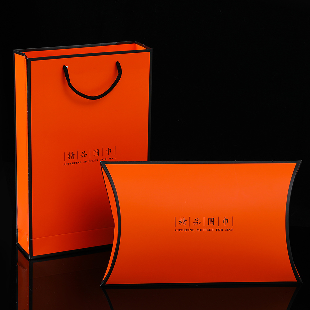 围巾礼盒直供丝巾礼盒精美围巾包装盒丝绸礼盒包装现货工厂批发