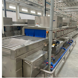 Tray Spray Cleaning Machine Multi-Functional Air Drying, Disinfection and Sterilization Pass-Through High-Voltage Intelligent Cleaning Equipment