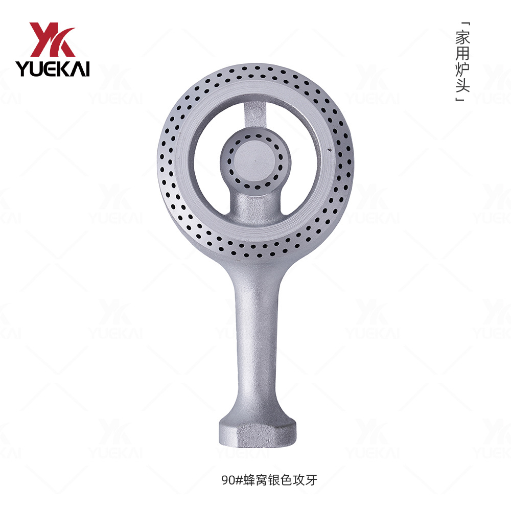 YueKai90 # plata de dientes de colisión de panal de hierro fundido para formar una sola pieza de horno de gas de panal de horno