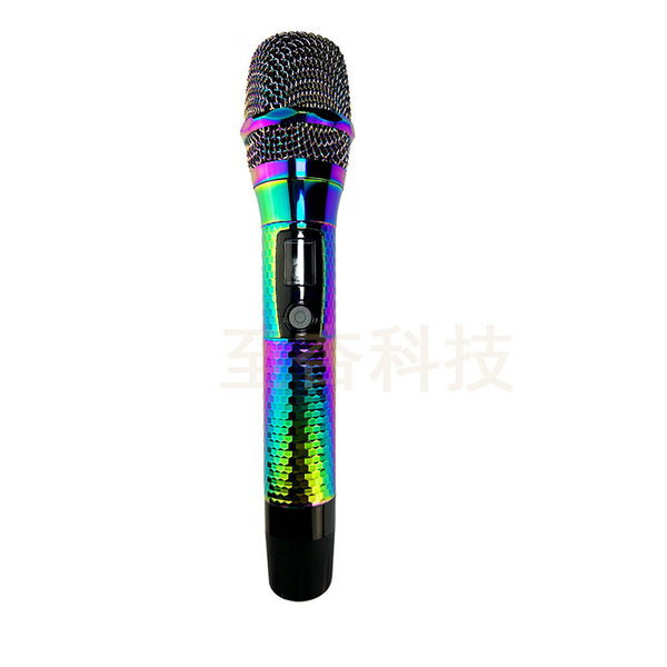 Wireless colorful universal microphone with accessories