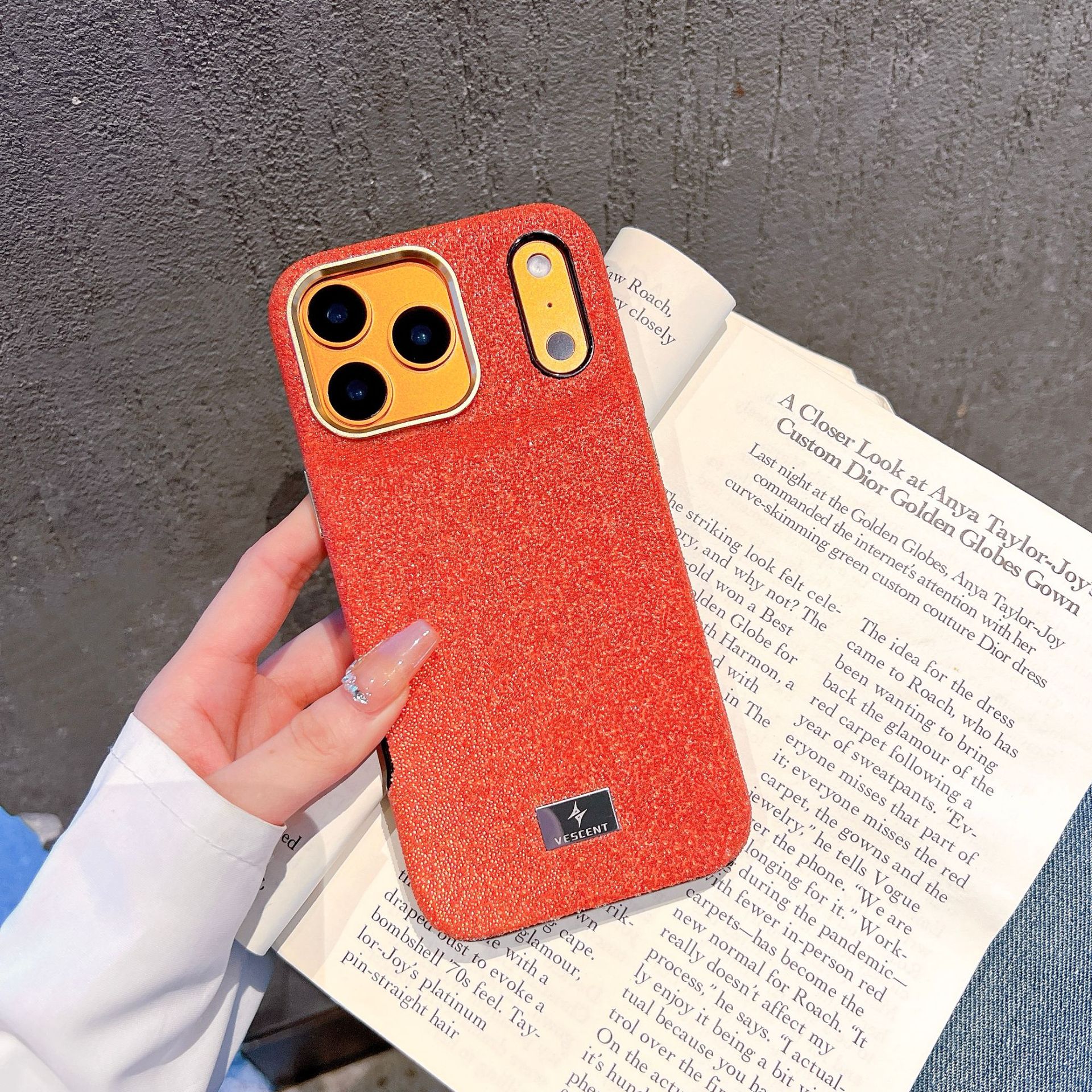 适配苹果17星钻17promax手机壳五金闪钻pro镶钻水钻软iphone