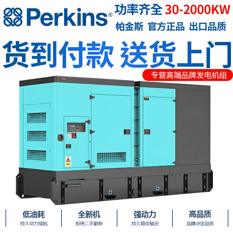 Generador Diesel Perkins 20KVA – Tipo Abierto, Silencioso, para Exteriores