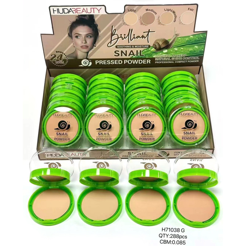 HUDA双层粉饼Beauty胡达美丽Luminous Pressed Powderهوداب|undefined