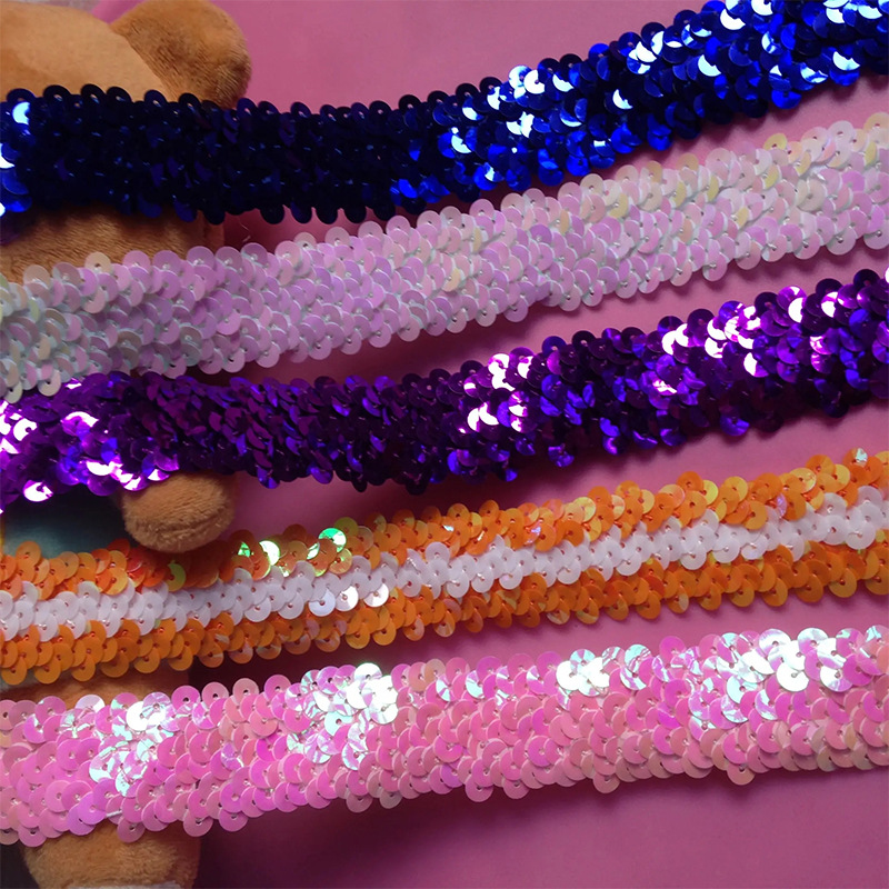 Yaluo PET lentejuelas 6MM ronda plana agujero medio DIY plata fondo multicolor de detección de Chuck de comercio exterior color mezclado PIN de fábrica