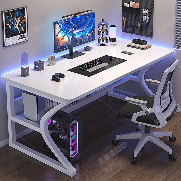 Computer Desk Desktop Bedroom Home Table Simple Modern Office Desk Desk and Chair suit Small Simple E-sports Table