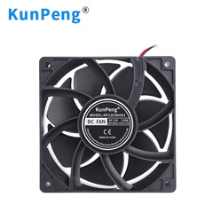 KP12038 barbecue grill cooling fan 12cm vending machine fan factory direct sales 12V DC fan