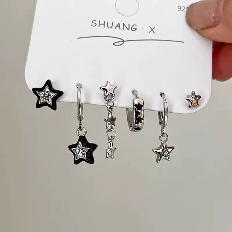 Fresh cute small universal earrings, simple and elegant design
