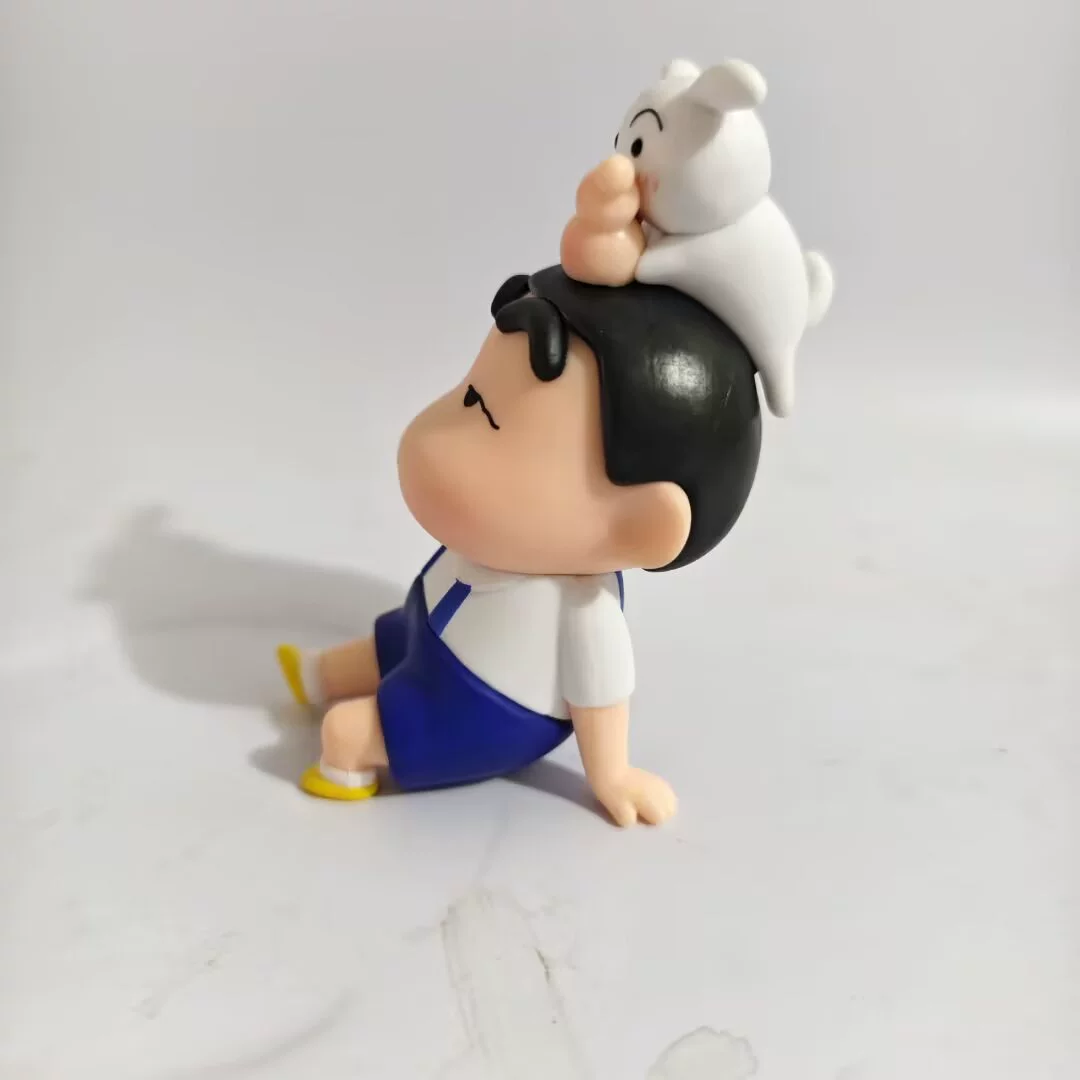 Crayon Shin-chan Нохара Синносукэ расслабленно бьющийся пчелой Шин-чан кукла анимационная фигурка в коробке