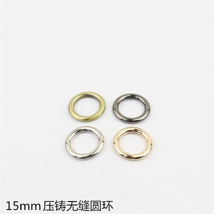 Аксессуары для багажа литье под давлением кольцо бесшовное кольцо Соединительная Пряжка бесшовное кольцо внутренний диаметр 1,5 см