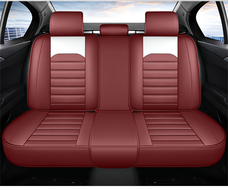Factory Direct Supply Wholesale Car Seat Cushion Full Leather Seat Cover Full Surround Universal for All Seasons Car Seat Cover Car Cushion