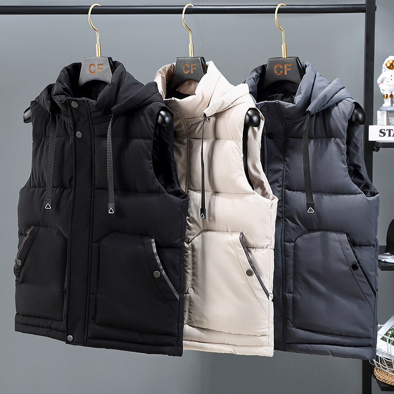 Camouflage cotton vest men's winter men's new cotton vest vest vest thickened coat work clothes class clothes printing Camouflage cotton vest men's winter men's new cotton vest vest vest thickened coat work clothes class clothes printing
