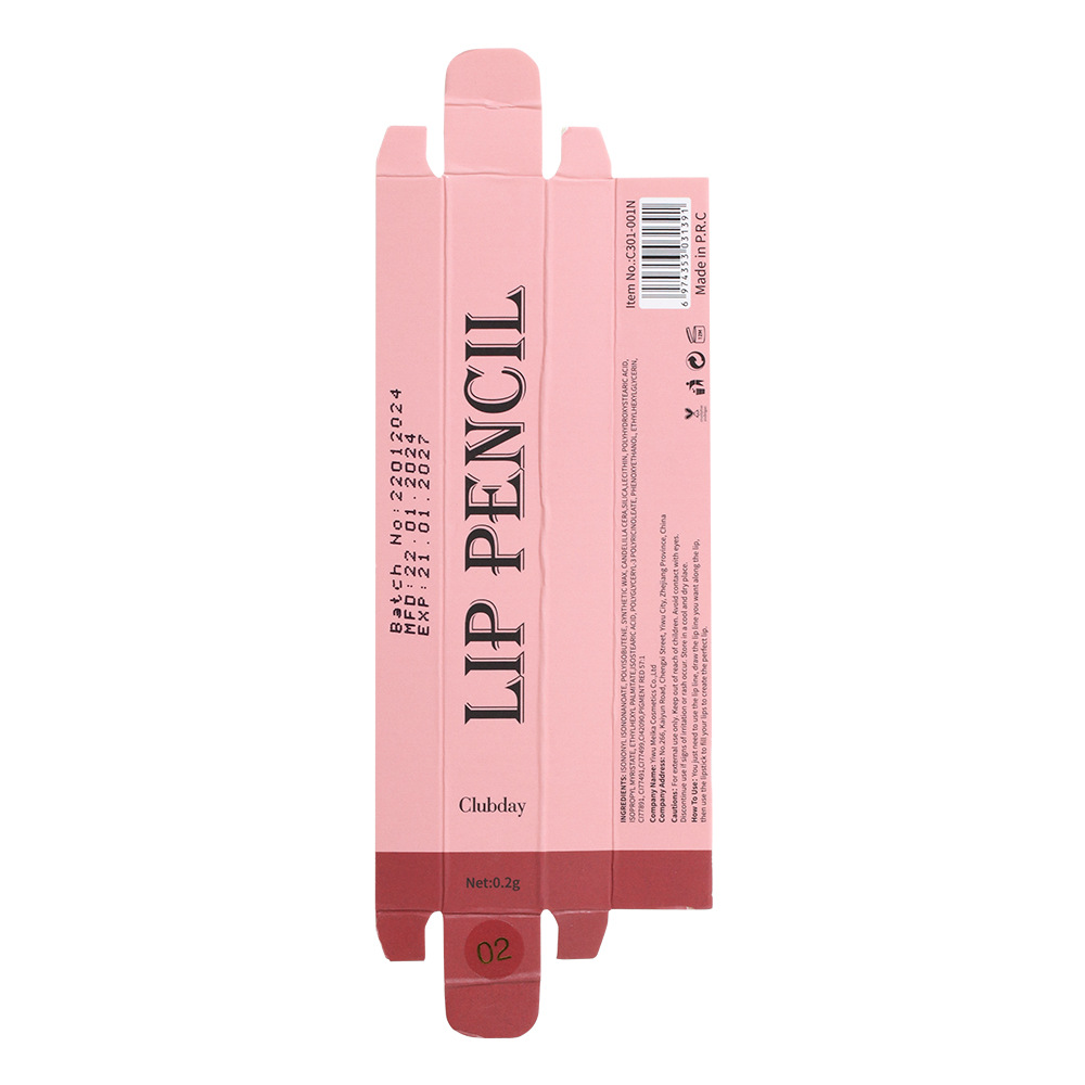 Cross-border makeup easy to apply, rotating lipstick pen not easy to smudge, matte natural lipstick, lip liner pen for export wholesale undefined