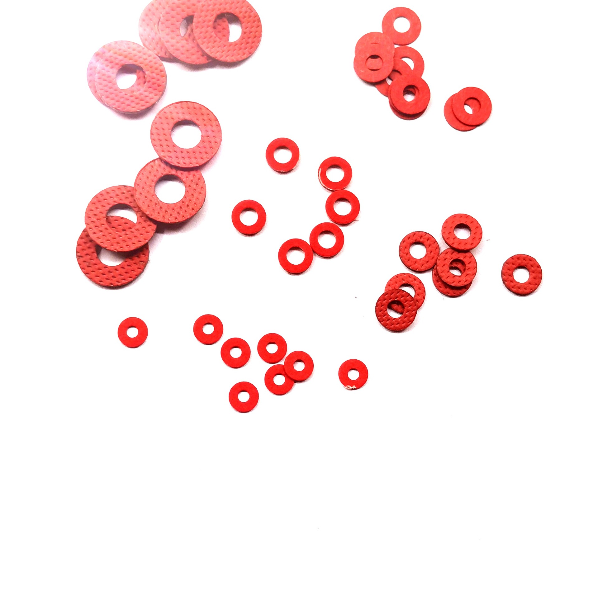 佛山厂家块巴纸垫片红光纸垫圈红钢纸红色快巴纸垫圈 免费拿样