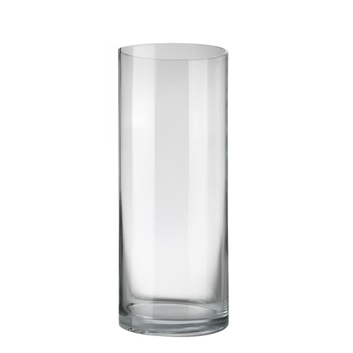 Simple large transparent straight glass vase wholesale floor-standing rich bamboo horse drunken wood flower arrangement vase hydroponic ornaments
