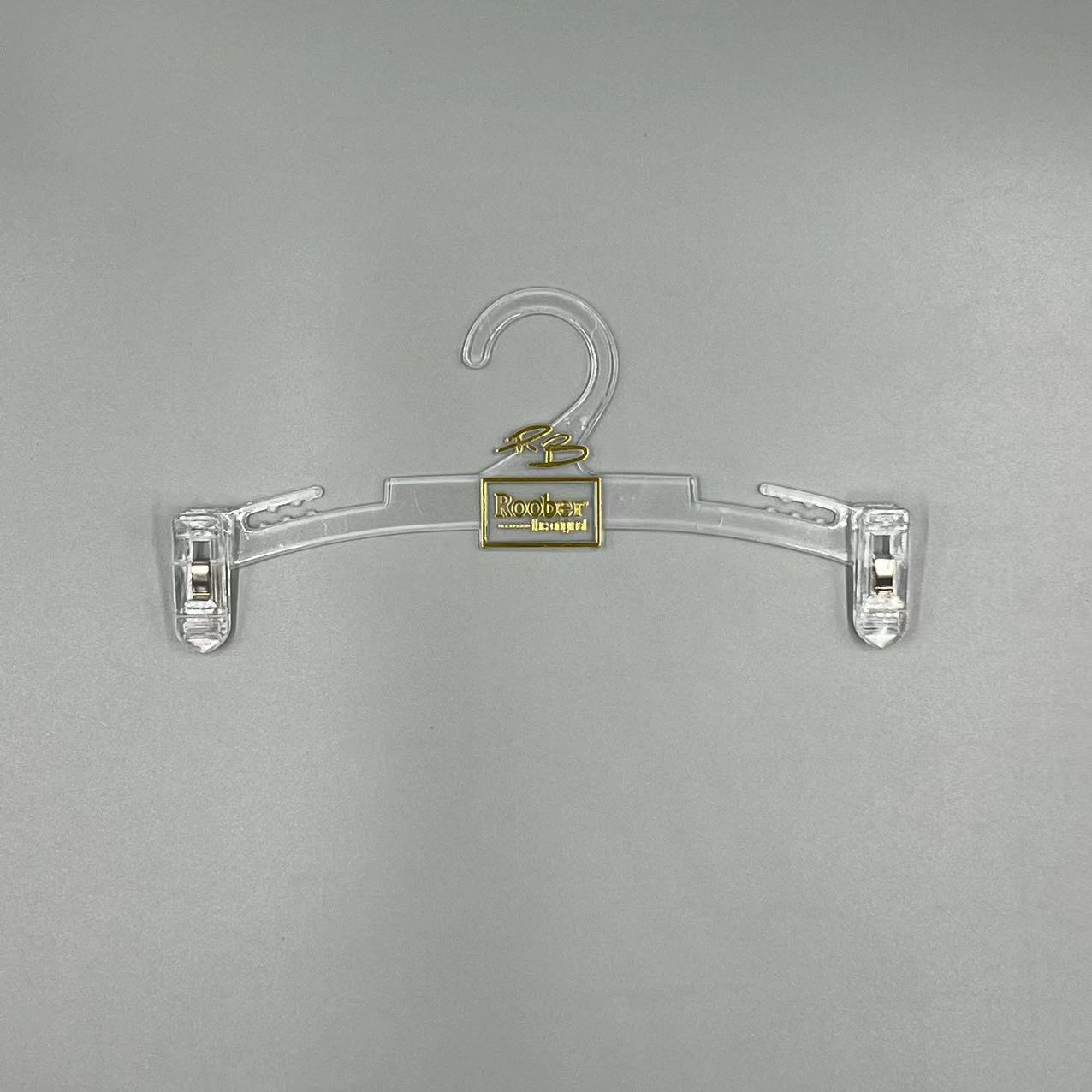 プラスチック製衣類乾燥ラック 大人用櫛型下着ハンガー スーパーマーケット衣料品店 ブラジャー下着省スペース展示ラック