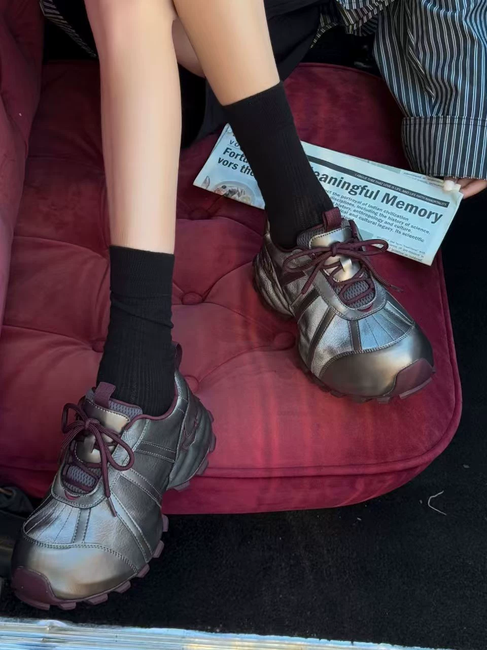 Зимние высокие универсальные спортивные кроссовки для отдыха на платформе, обувь с fleece
