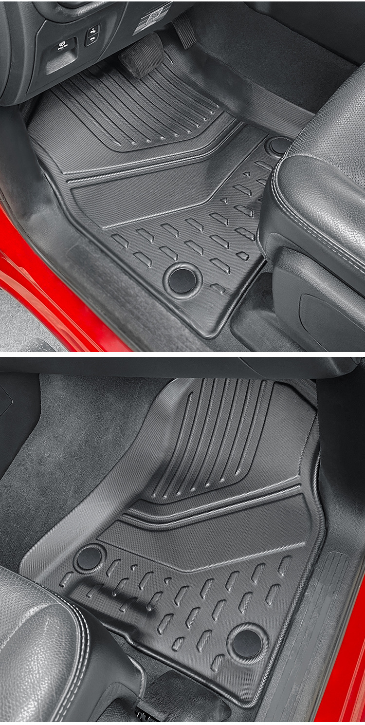 Waterproof TPE Car Floor Mats for Dodge RAM 1500 2019-2024