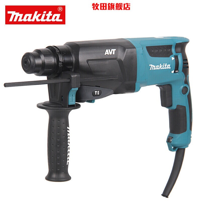 Muchieda muchieda martillo eléctrico de tres funciones 26mm taladro de impacto HR2631F de alta potencia 800 vatios de concreto perforado