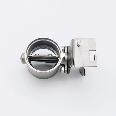 Motorcycle Modification Silent Noise Reduction Exhaust Pipe Silencer Switch Adjustable Pull-Cord Mechanical Valve 51 Sound Effect (Exhaust pipe) - mechanical-valve-51-valve-reduces-sound
