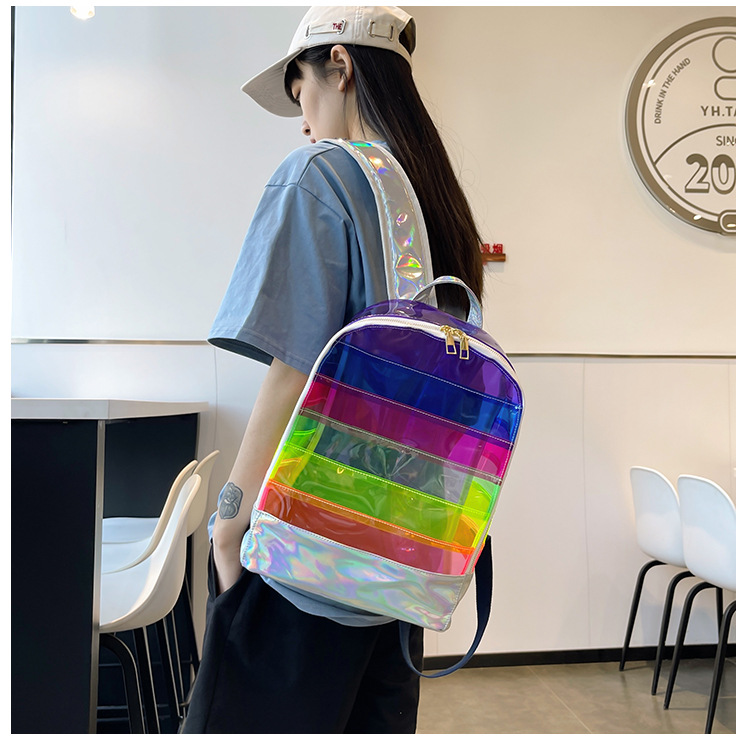 Wasserdicht Einfarbig Lässig Ferien Das Einkaufen Rucksack Für Damen display picture 8