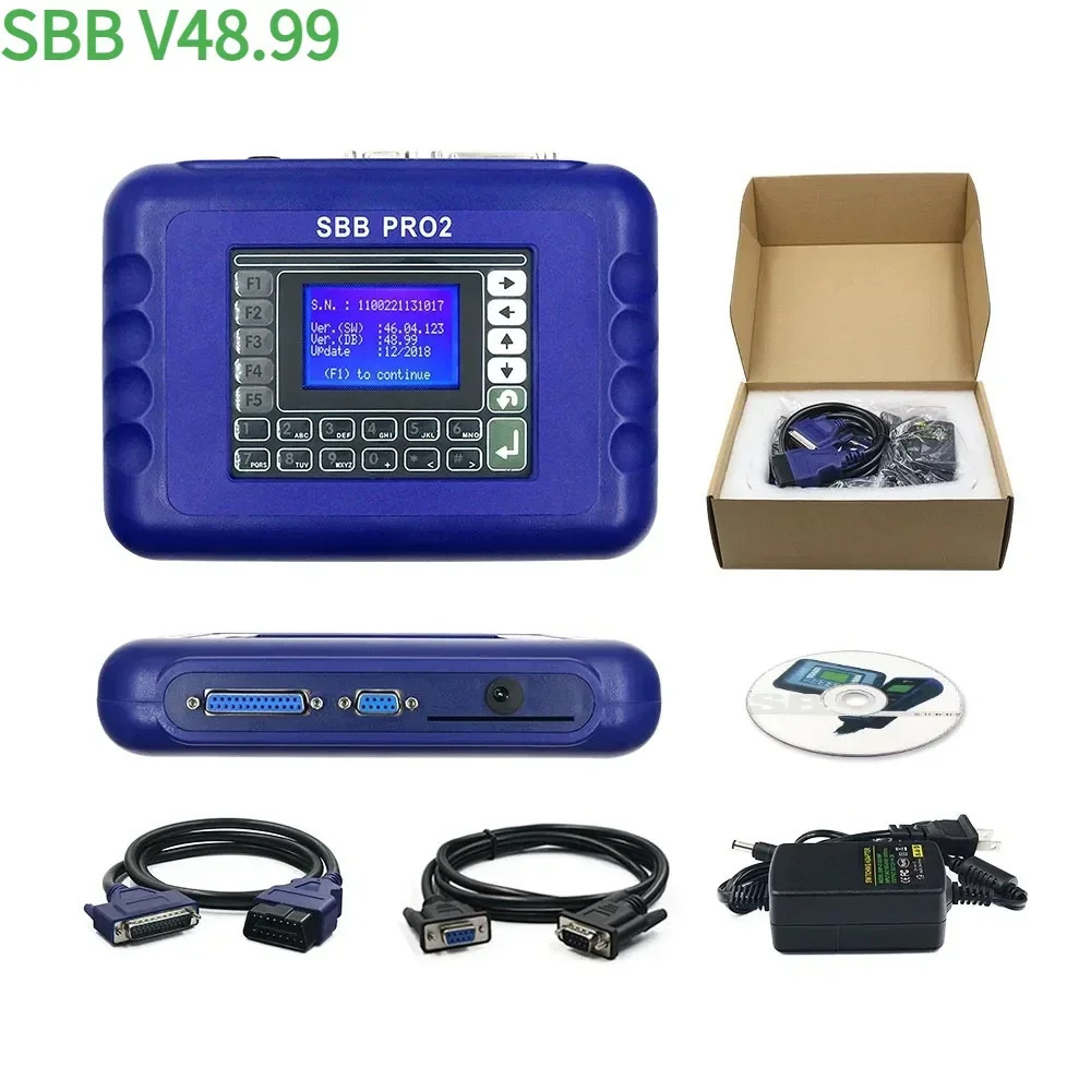 SBBPro2V48.99KeyProgrammer汽车钥匙匹配仪V33.02/V48.88诊断