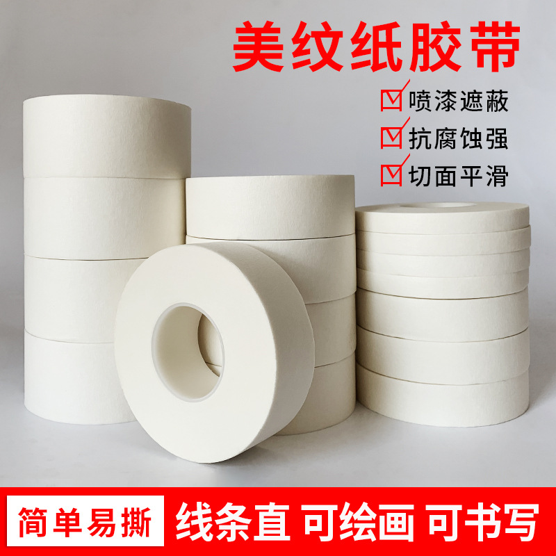 Малярная лента Yijiao белая 5мм x 20м