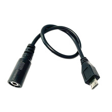 OTG�D�Q�� MICRO USB�DDC3.5���wĸ���D�Ӿ� DC�Դ�D�Q�� 25CM