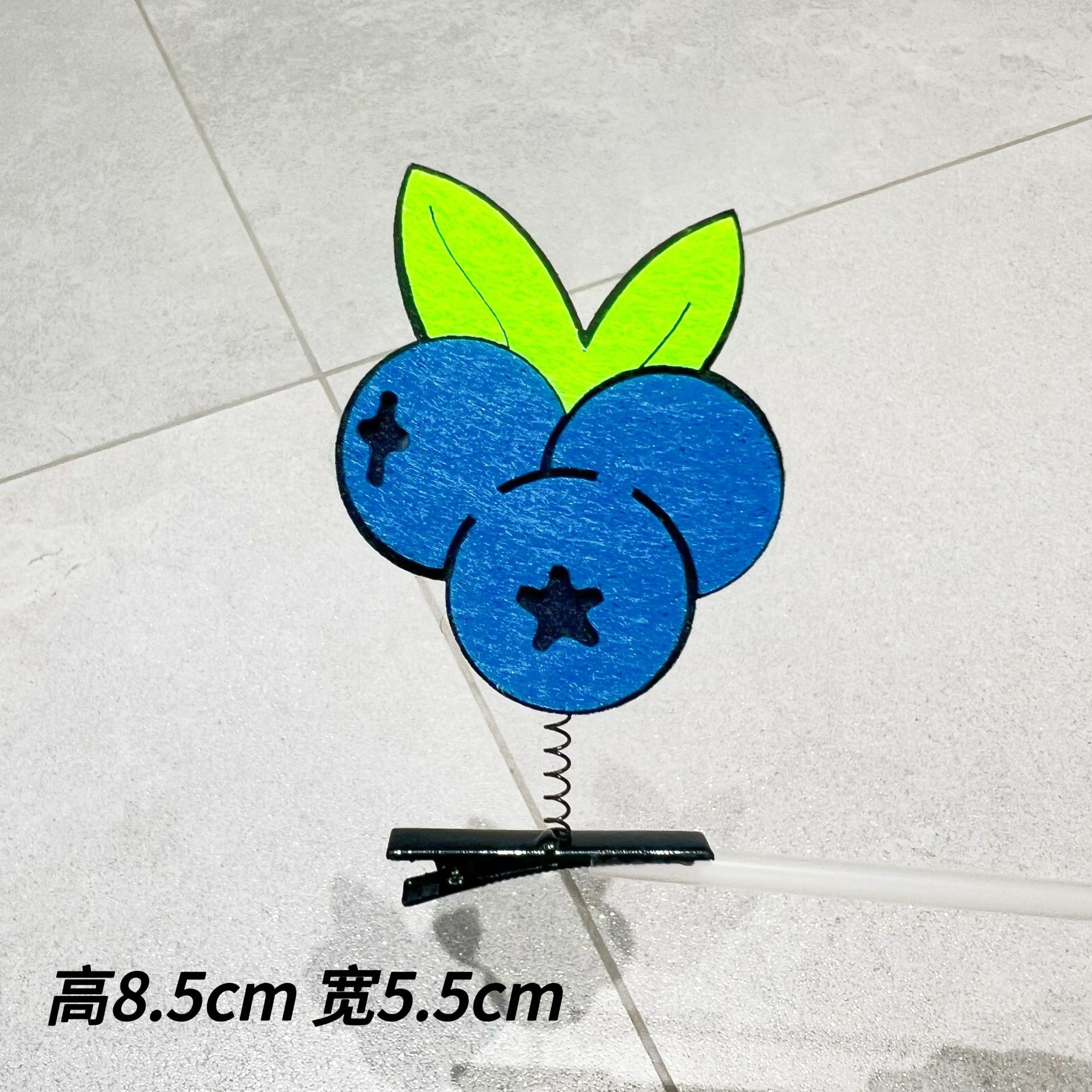 블루베리 머리핀