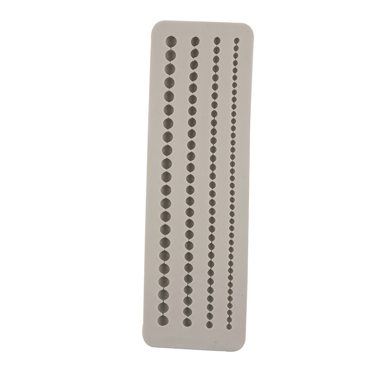 Nueva perla forma de borde fondant molde de silicona líquida pastel de silicona decoración DIY epoxi molde para hornear