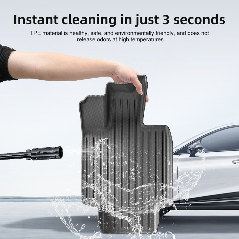 24 테슬라 사이버 트럭 사이버 자동차 매트 전체 TPE 매트 앞 트렁크 매트에 적합