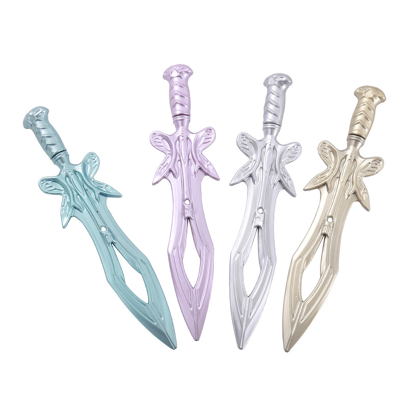 Pluma de góner de espada de mariposa creativa papelería linda estudiante premio regalo herramienta de escritura pluma de agua pluma de firma de oficina