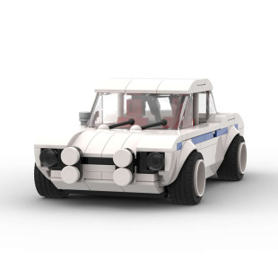 MOC building blocks compatible with Lego 41716 Ford MK1 sports car toy car model children's educational toys boys