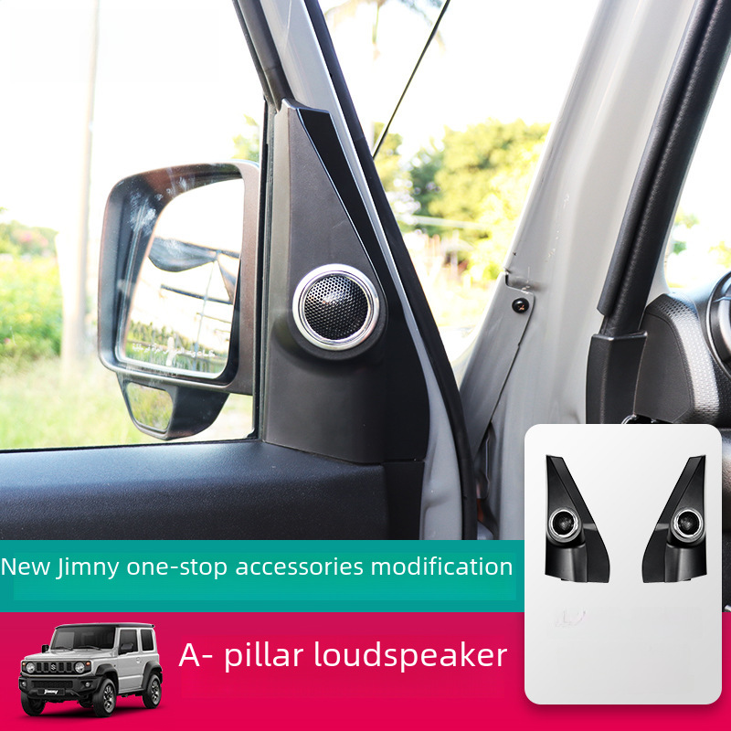 (2개) 2019-2024 새로운 SUZUKI JIMNY JIMNY JB74 수정 된 내부 부품 A-기둥 트위터