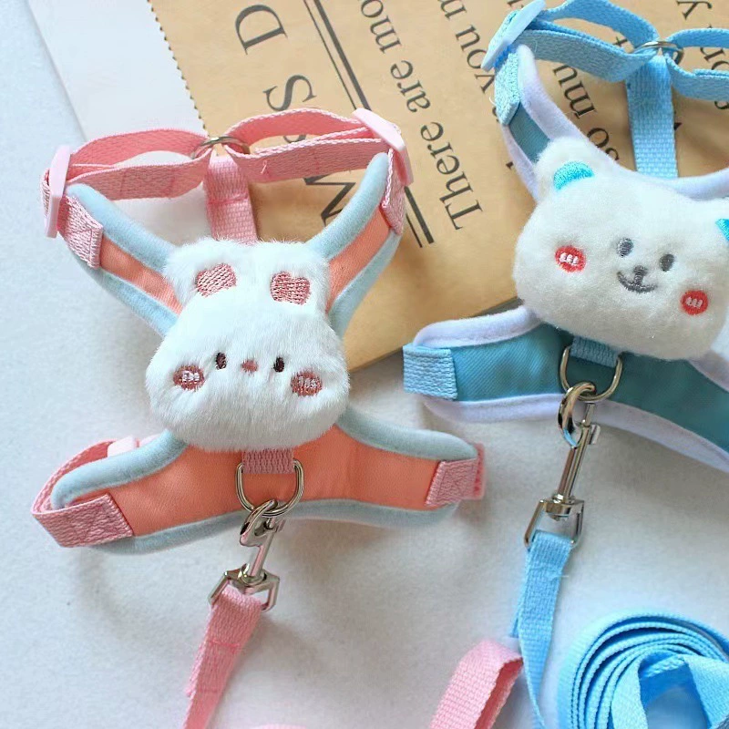 Собака поводок для домашних хозяйств Тедди Би Медведь Маленькая собака Кошка Домашние животные