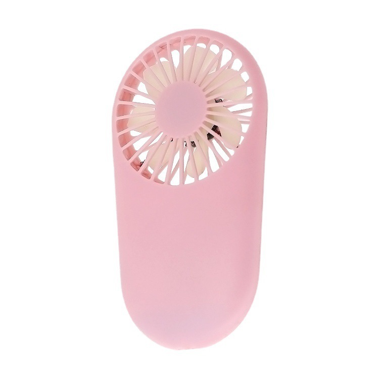Mini pequeño ventilador de bolsillo portátil al aire libre ventilador de carga USB puede imprimir color logo