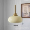 Golden cream lampshade, ceiling lamp