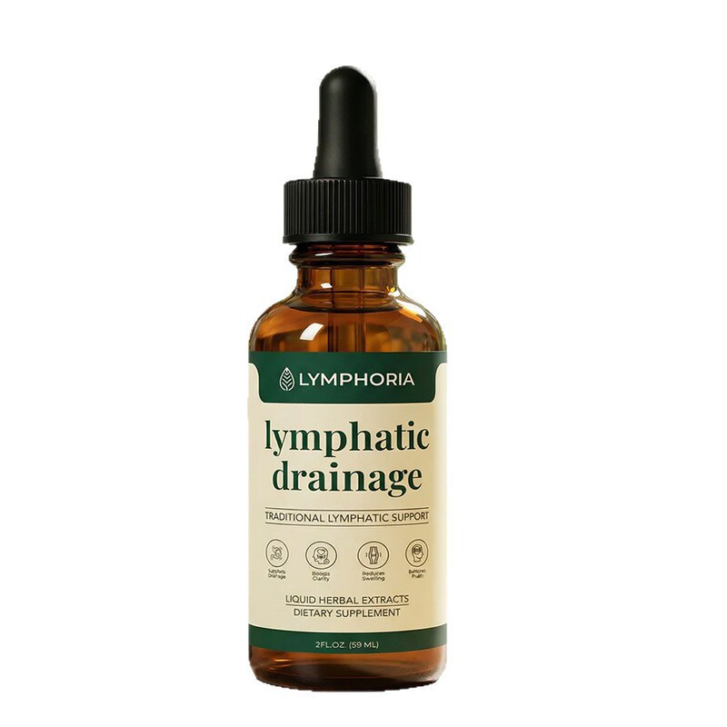 Hot Selling Free Shipping 60ml Lymphatic Drainage Drops Independent Site Amazon Cross-Border Bestseller