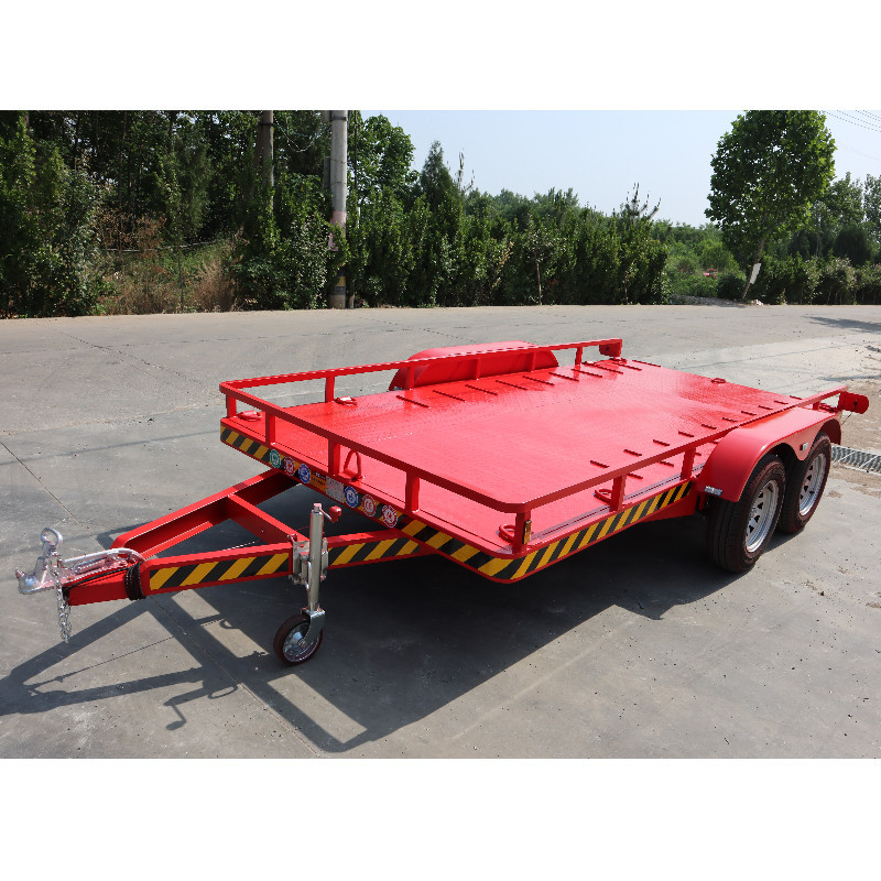 工程用运输平板拖车  挖掘机拖车 小型挖掘机全挂牵引平板车